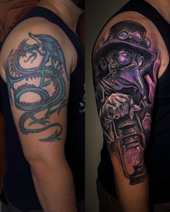 Cobertura feita em duas sessoes de 5h cada